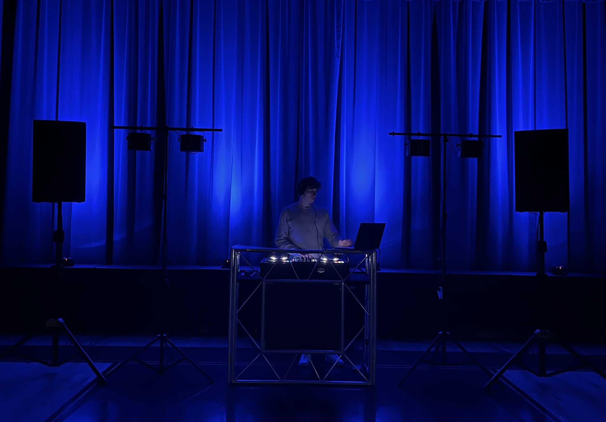 Pinnacle DJ at a school dance.